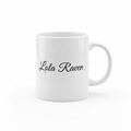 Personal touch from the author Lola Raven's Coffee mugs